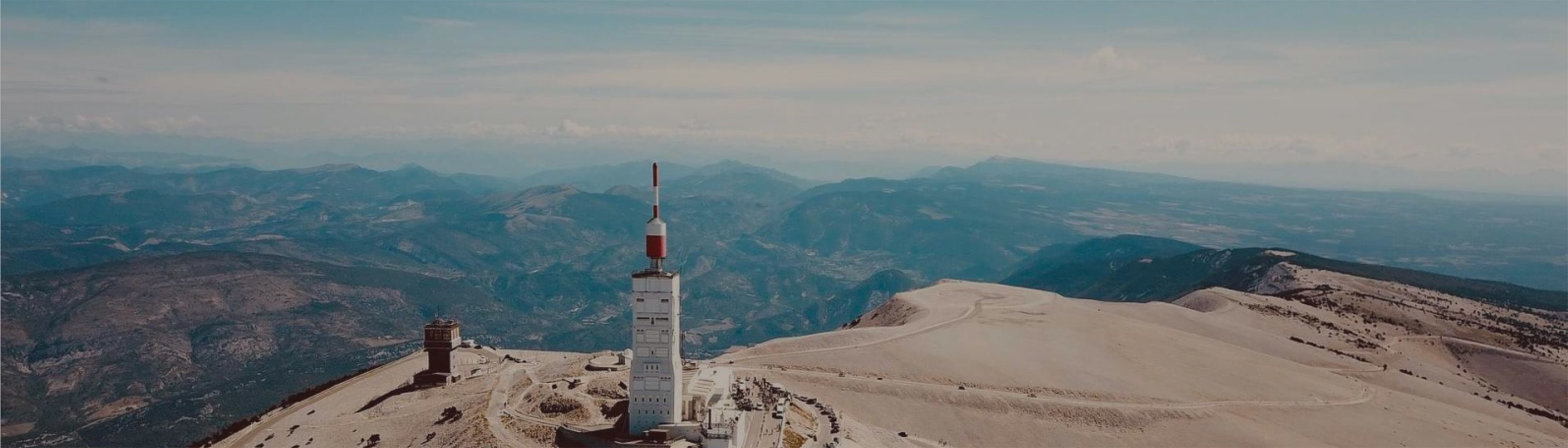 au sommet du mont ventoux